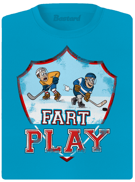 Fart Play dámské sportovní tričko Blue Atol