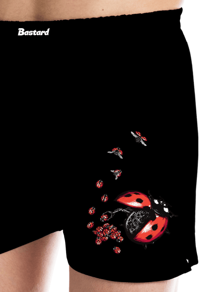 Ladybird Factory pánské trenky Black