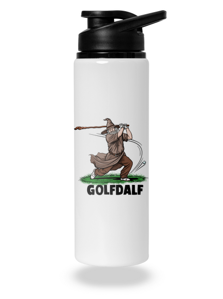 Golfdalf lahev na vodu White