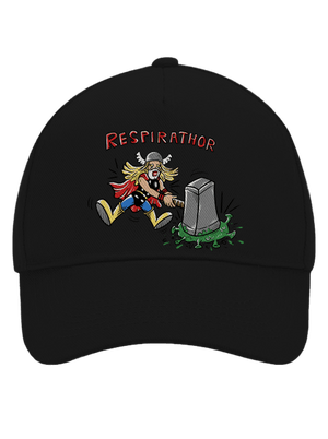 Respirathor kšiltovka baseballka Black