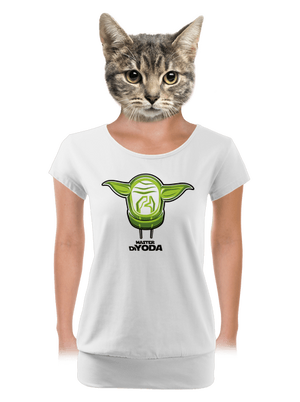 dámské tričko s lemem