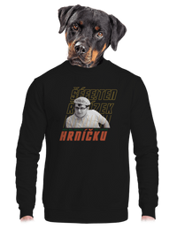 unisex mikina bez kapuce