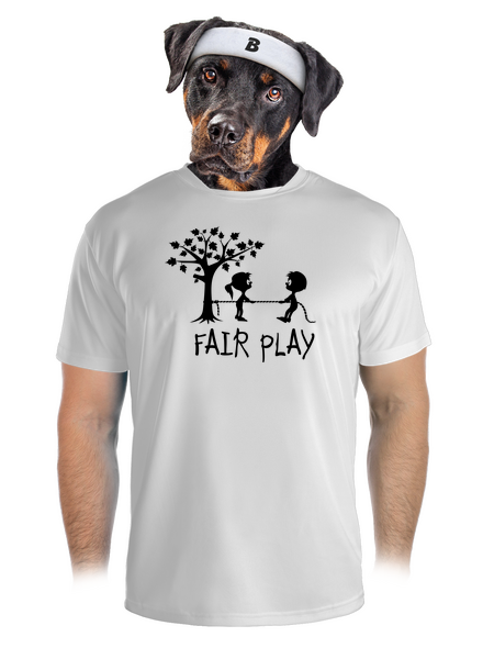 Fair play pánské sportovní tričko White