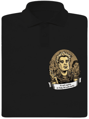 B14: Samotáři pánská polokošile Black