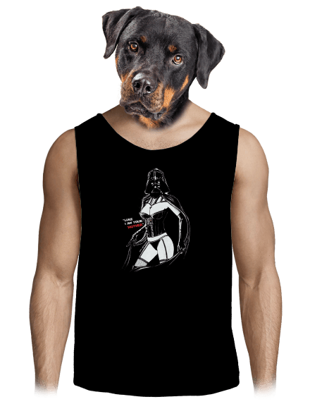 Mrs. Vader pánské tílko Black