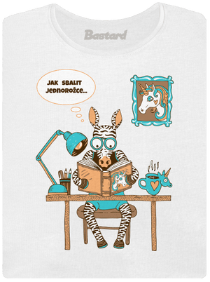 Jak sbalit jednorožce dámské tričko premium White