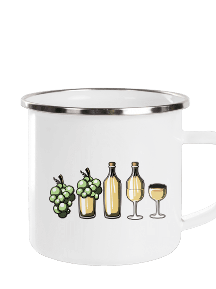 Evoluce bílého vína plecháček White