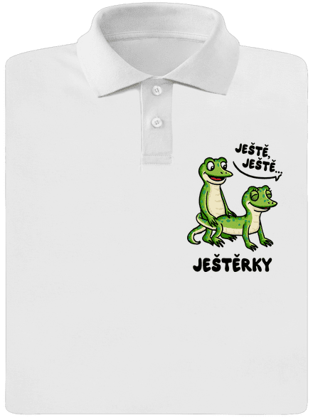 Ještě, ještě pánská polokošile White