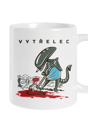 Vytřelec klasický hrnek White