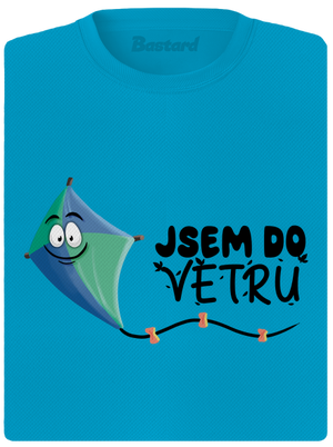 Do větru dámské sportovní tričko Blue Atol