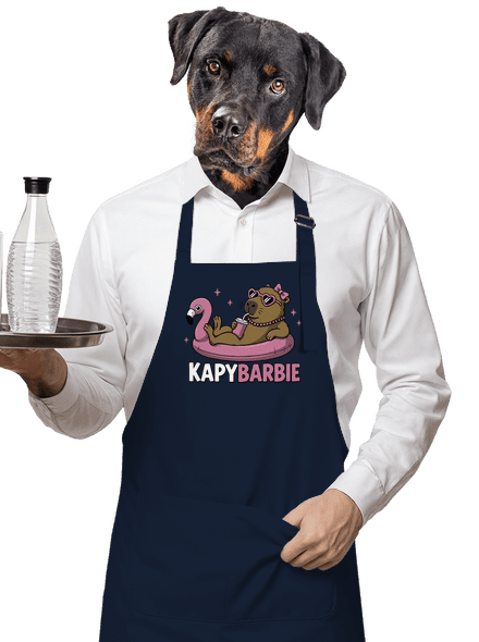 Kapybarbie zástěra Navy