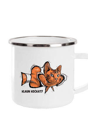 Klaun Kočkatý plecháček White