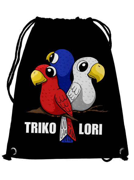 Trikolori vak Black