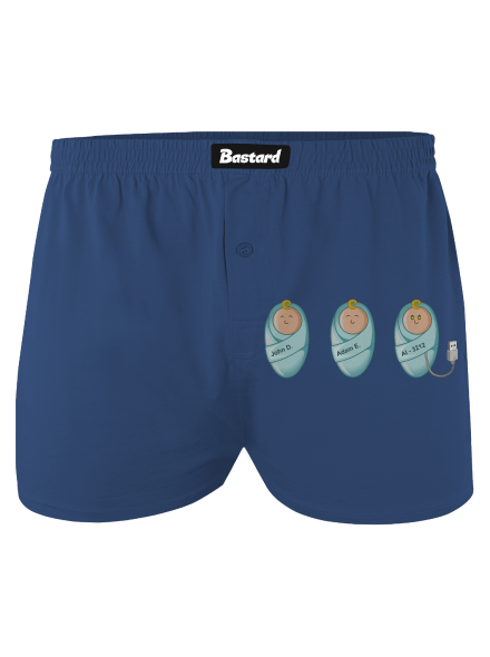 AI baby pánské trenky Blue