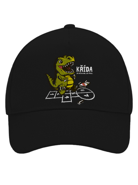 Křída kšiltovka baseballka Black
