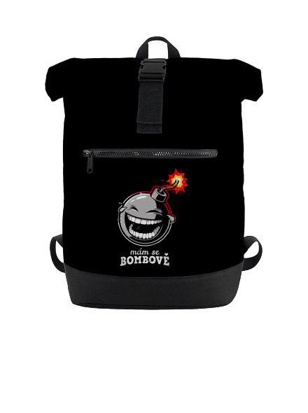 Mám se bombově batoh Black
