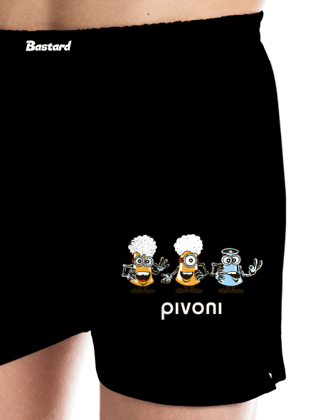 Pivoni pánské trenky Black