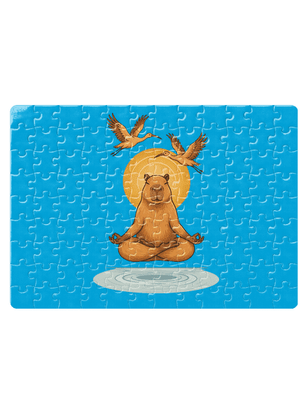 Jsem v zenu puzzle White