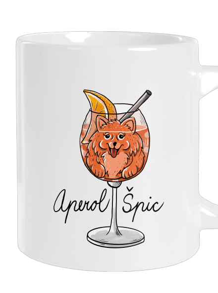 Aperol Špic velký hrnek White