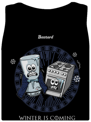 Winter is coming dámské tílko klasické Black