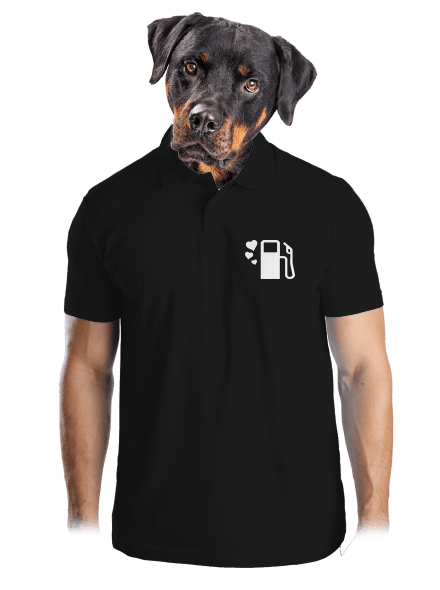 Plnou prosím pánská polokošile Black