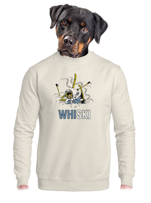 unisex mikina bez kapuce