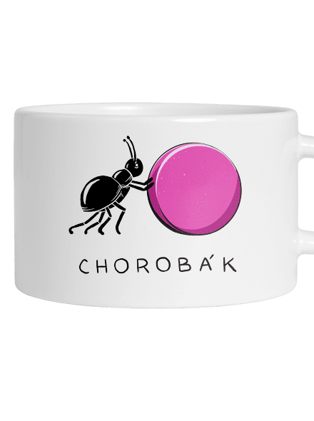 Chorobák hrnek makronka White