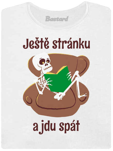 Ještě stránku dámské tričko s lemem White
