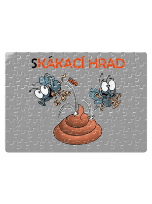 Skákací hrad puzzle White