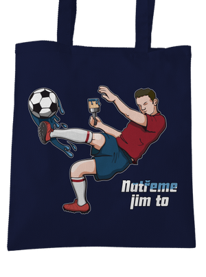 Natřeme jim to - Fotbal taška French Navy