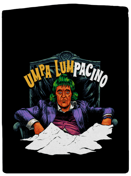 Umpa Lumpacino dámská mikina na zip Black
