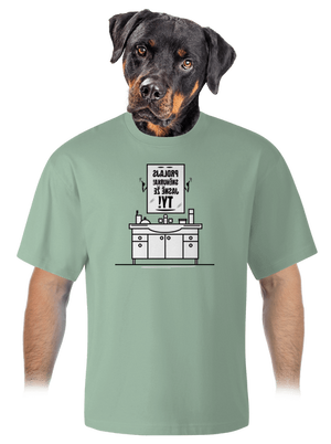 unisex tričko oversized