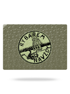 Rybářem navždy  puzzle White