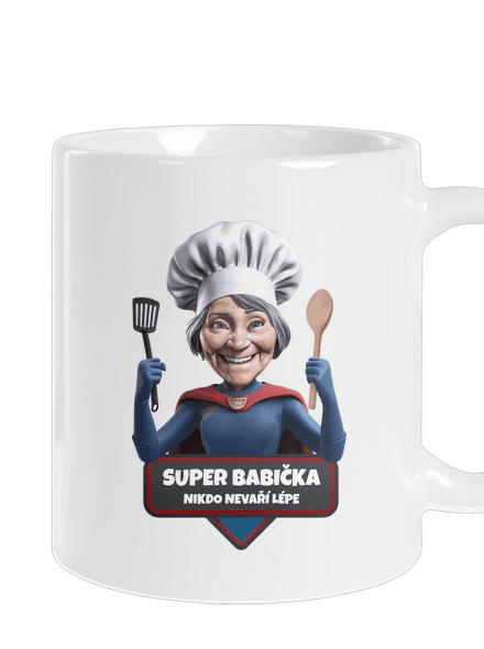Super babička klasický hrnek White