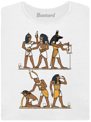 Egyptská párty dámské tričko White