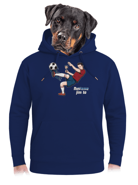 Natřeme jim to - Fotbal unisex mikina premium Navy