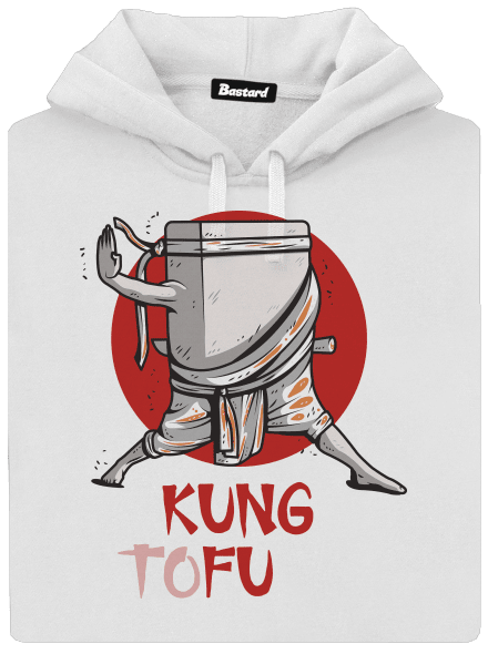 Kung Tofu dámská mikina klokanka White