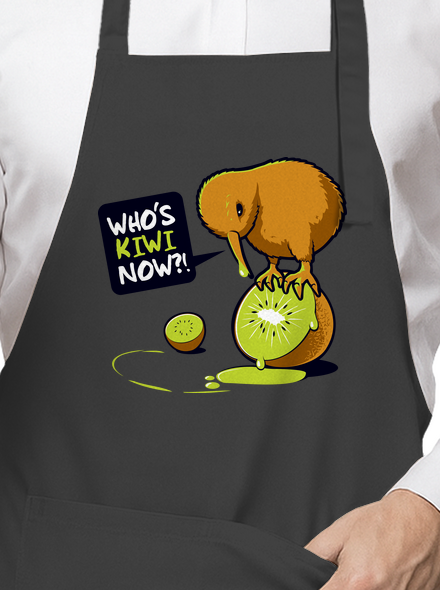 Kiwi zástěra Dark Grey