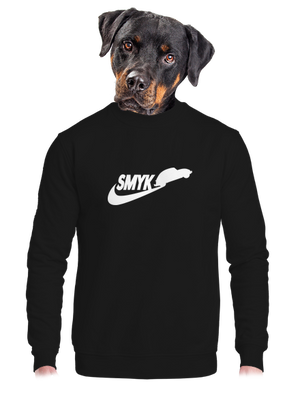unisex mikina bez kapuce