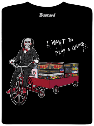 Chci si zahrát hru dětské tričko Black