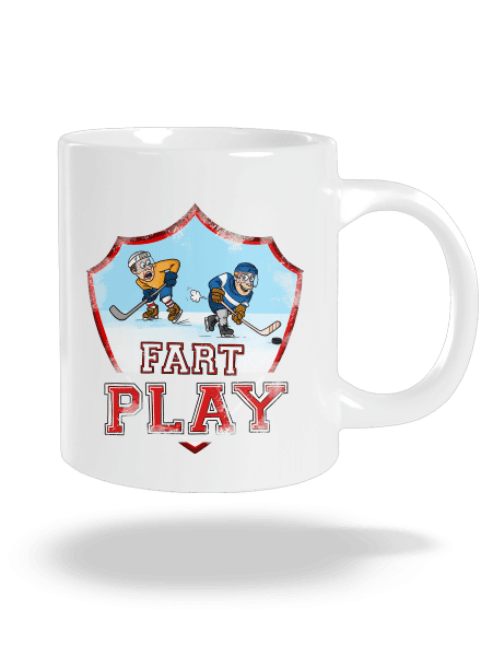Fart Play velký hrnek White
