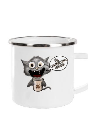 I’m coffeeling good plecháček White