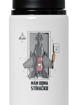 Stíhačka lahev na vodu White