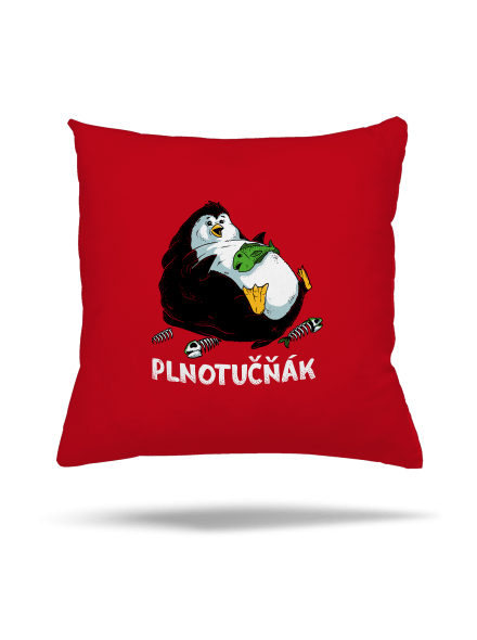 Plnotučňák polštář Red
