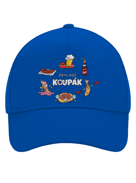 Český koupák kšiltovka baseballka Bright Royal