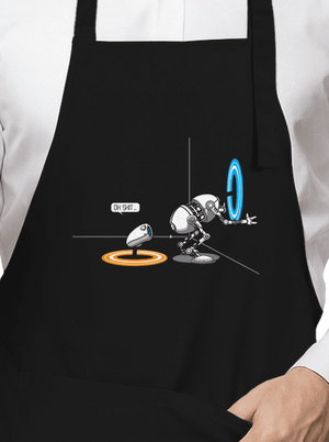 Portal zástěra Black