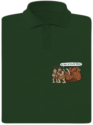 Ve dvou se to lépe táhne pánská polokošile Bottle Green Mal