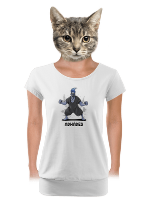 dámské tričko s lemem