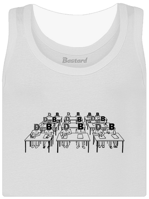 Cimrman: Debil, blbeček dámské tílko klasické White