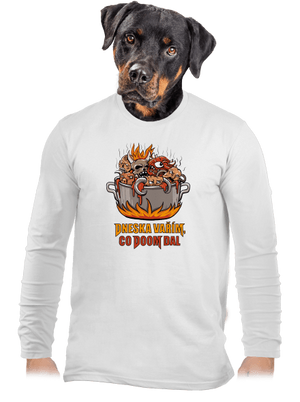 Co Doom dal pánské dlouhý rukáv White